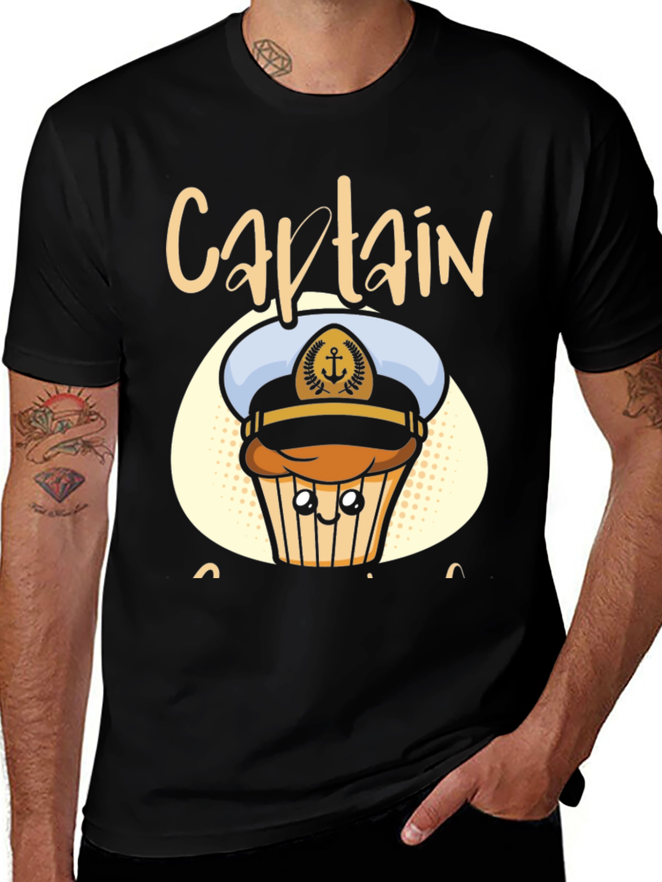 Variant 13 of Captain Cupcake T-Shirt