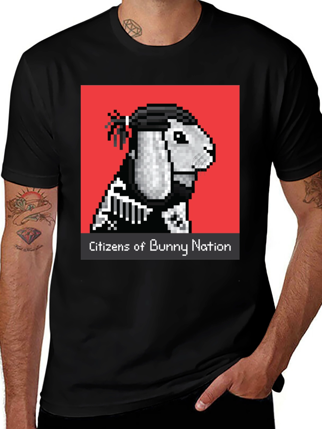 Variant 6 of Citizens of Bunny Nation Graphic T-Shirt