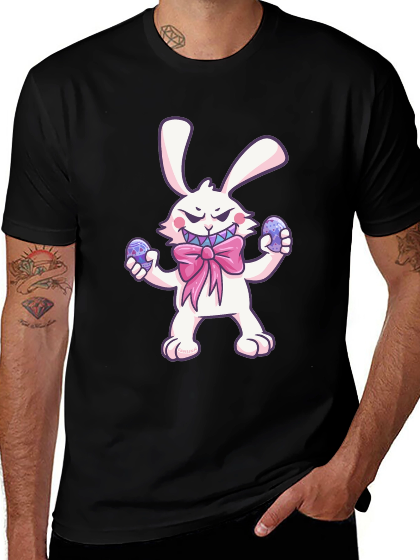 Variant 12 of Evil Easter Bunny T-Shirt