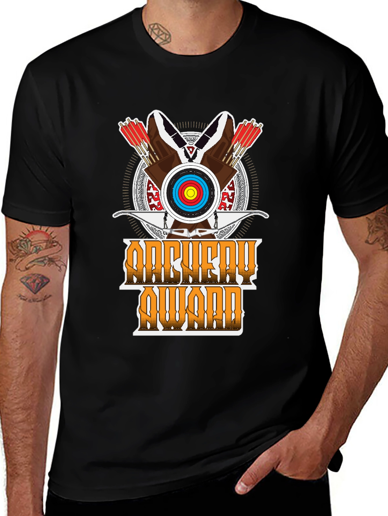Variant 10 of Archery Award T-Shirt, Unique Design