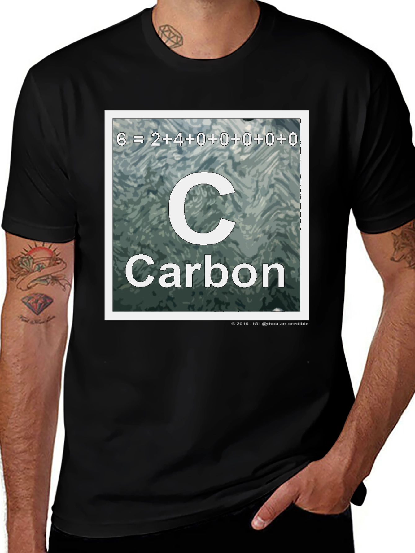 Carbon Element T-Shirt - Science Tee