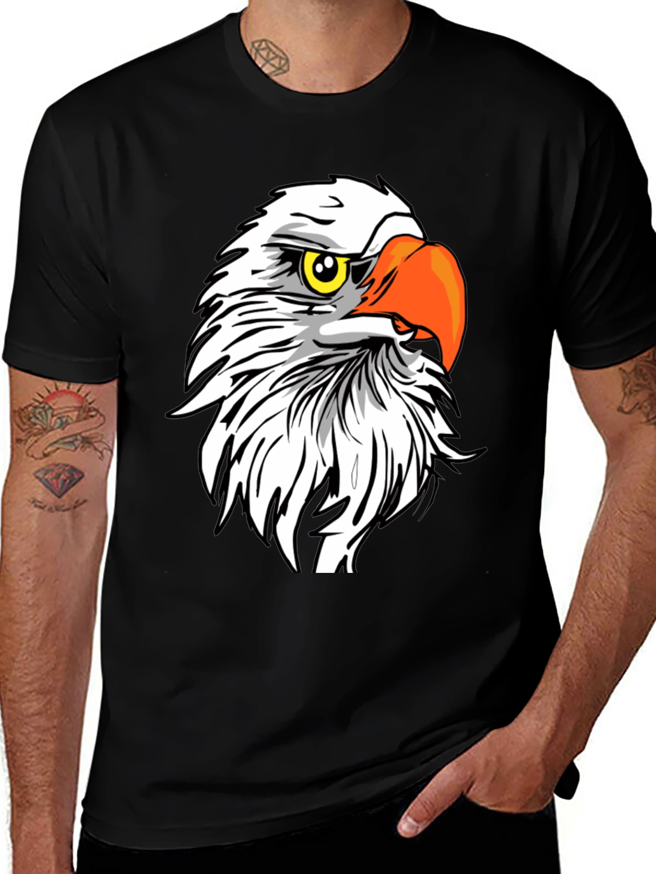 Variant 16 of Eagle Graphic T-Shirt - Bold and Patriotic