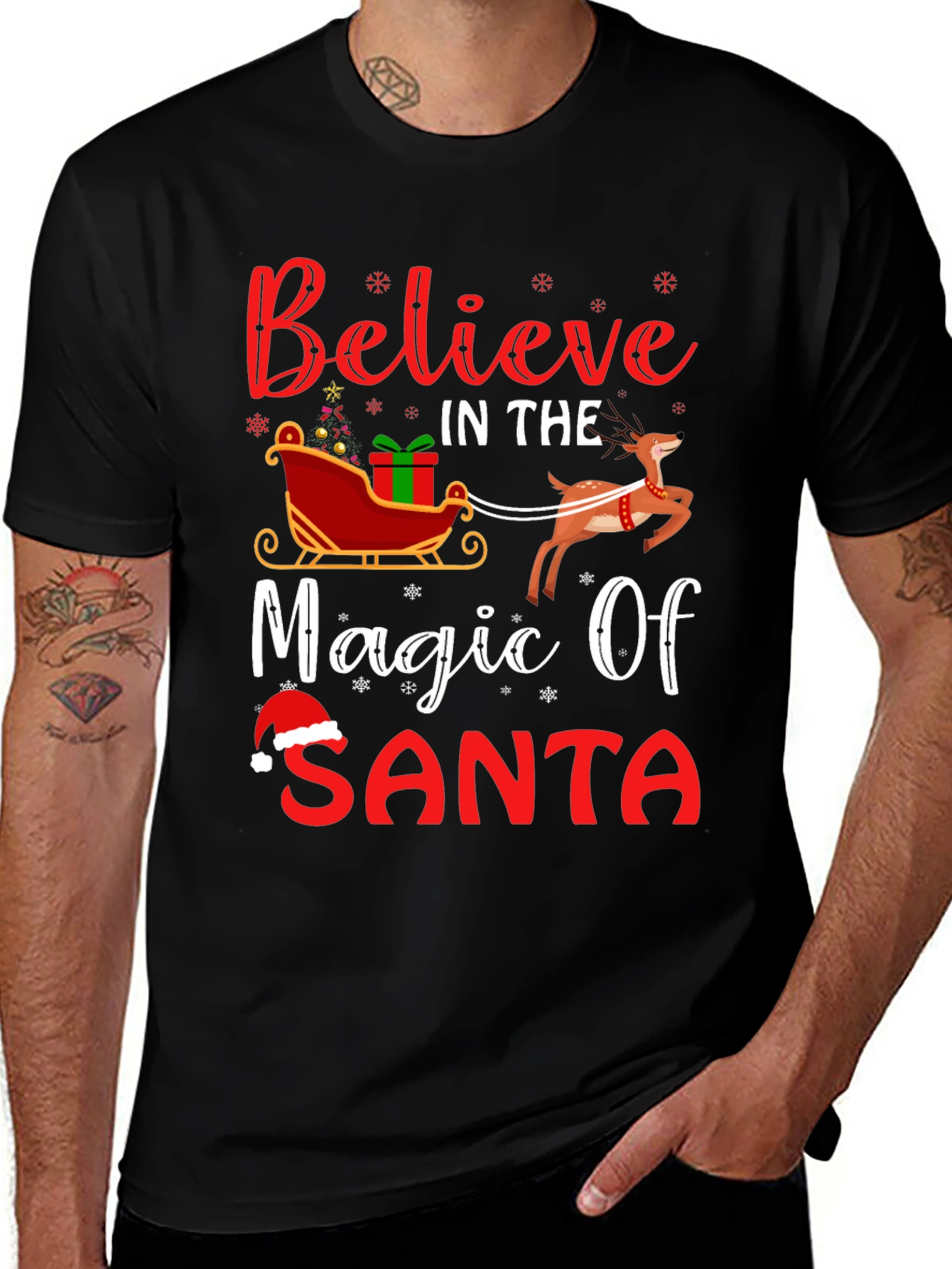 Believe in the Magic of Santa T-Shirt