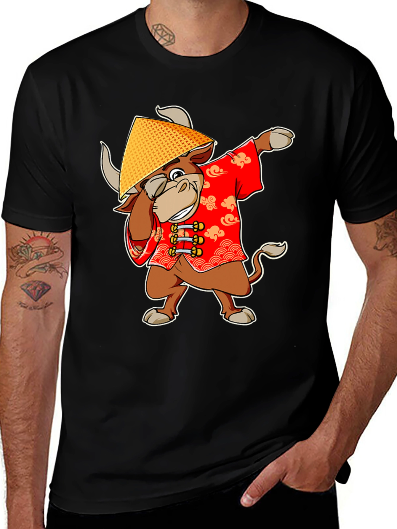 Year of the Ox Dabbing Graphic Tee