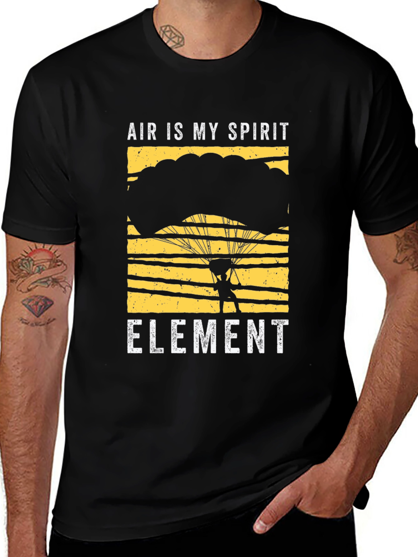 Variant 5 of Air is My Spirit Element T-Shirt