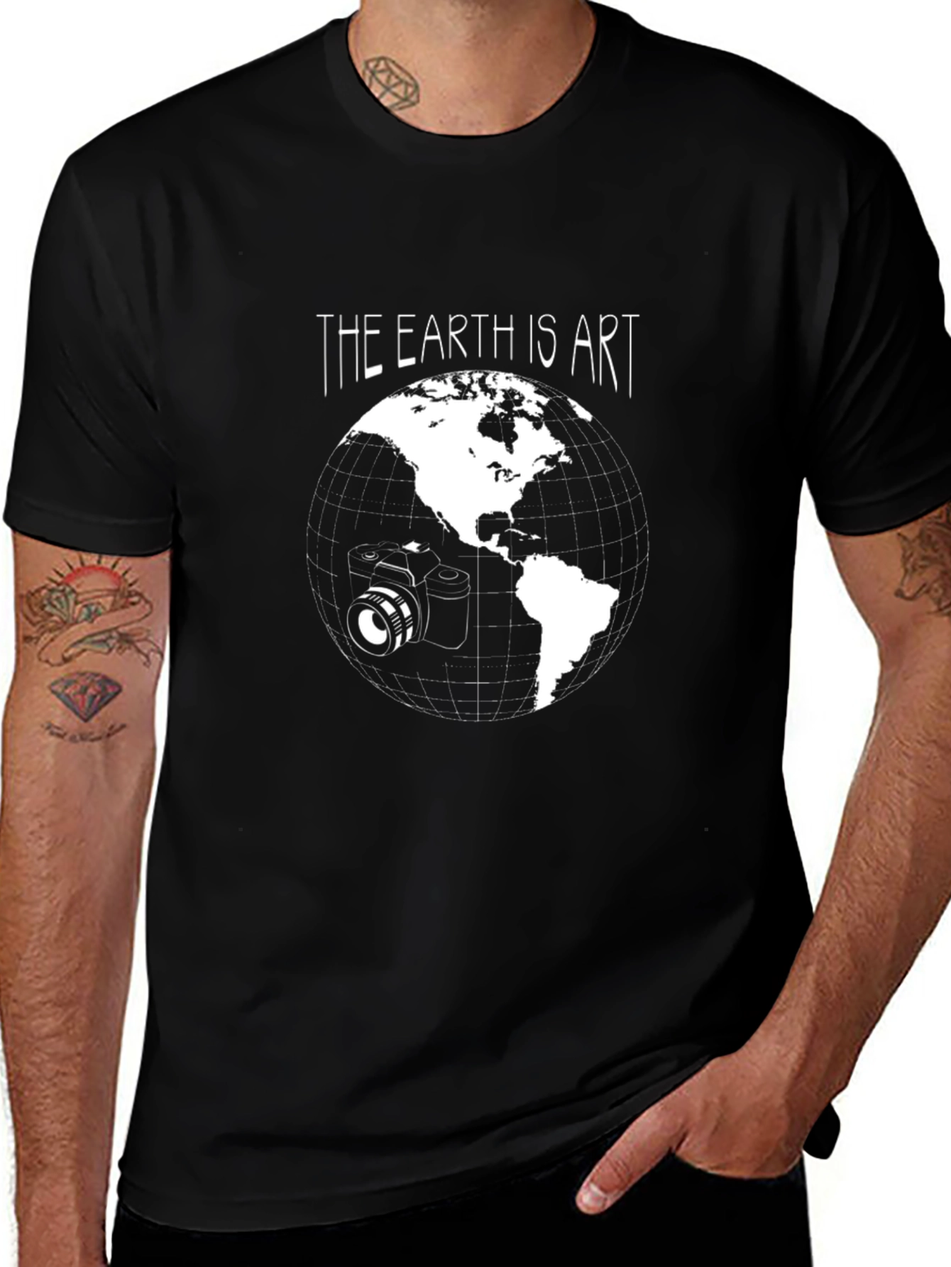 Variant 22 of The Earth is Art Graphic T-Shirt