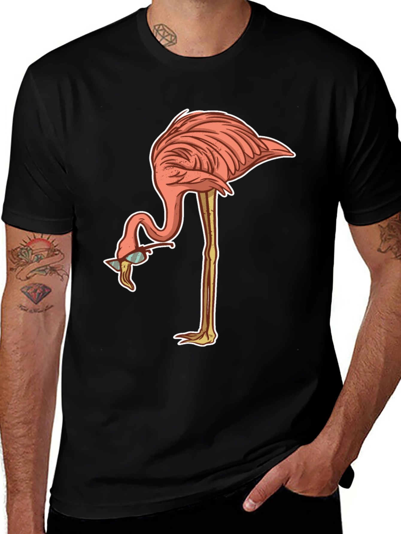 Variant 19 of Cool Flamingo T-Shirt