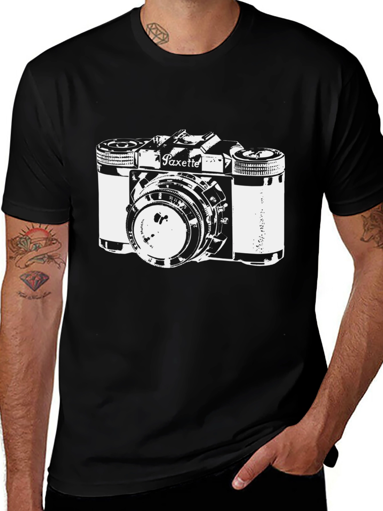 Variant 24 of Vintage Camera T-Shirt - Classic Style