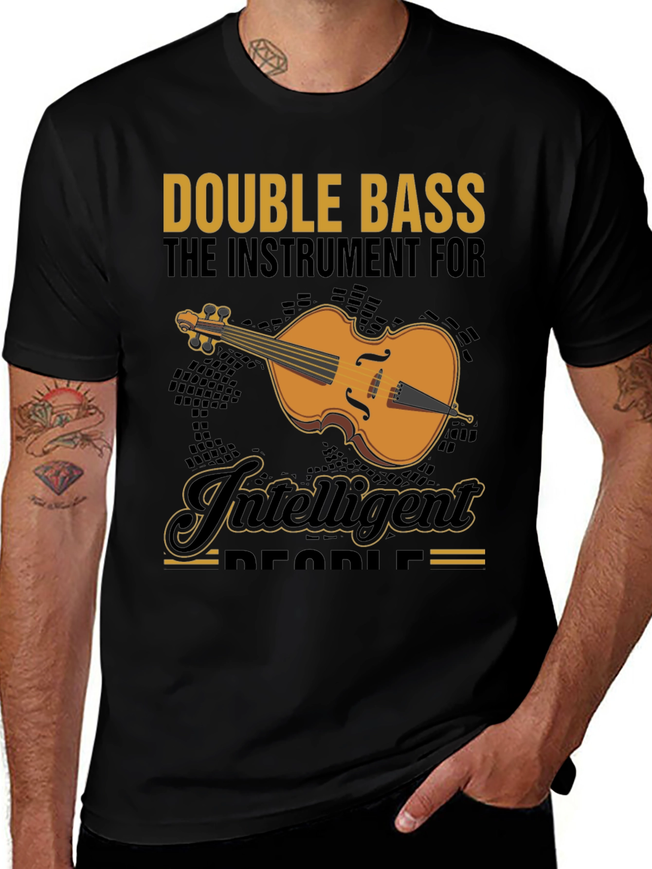 Double Bass Instrument T-Shirt