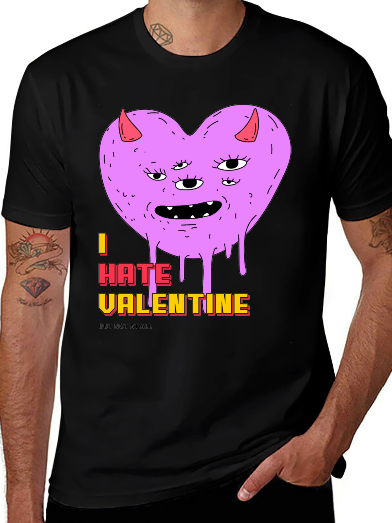 Variant 17 of I Hate Valentine's Day Graphic Tee