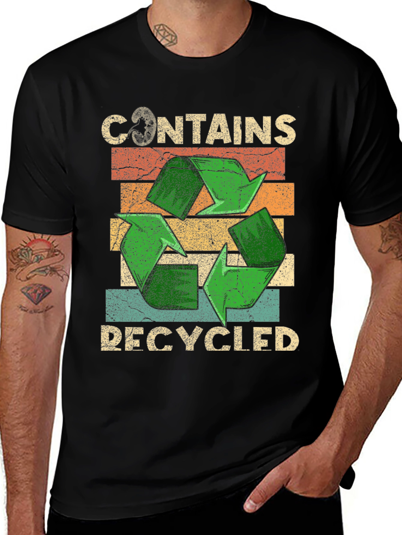 Variant 12 of Contains Recycled Graphic T-Shirt