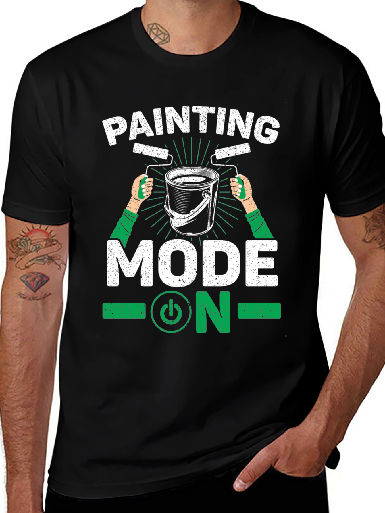 Variant 14 of Painting Mode On T-Shirt - Painter Gift