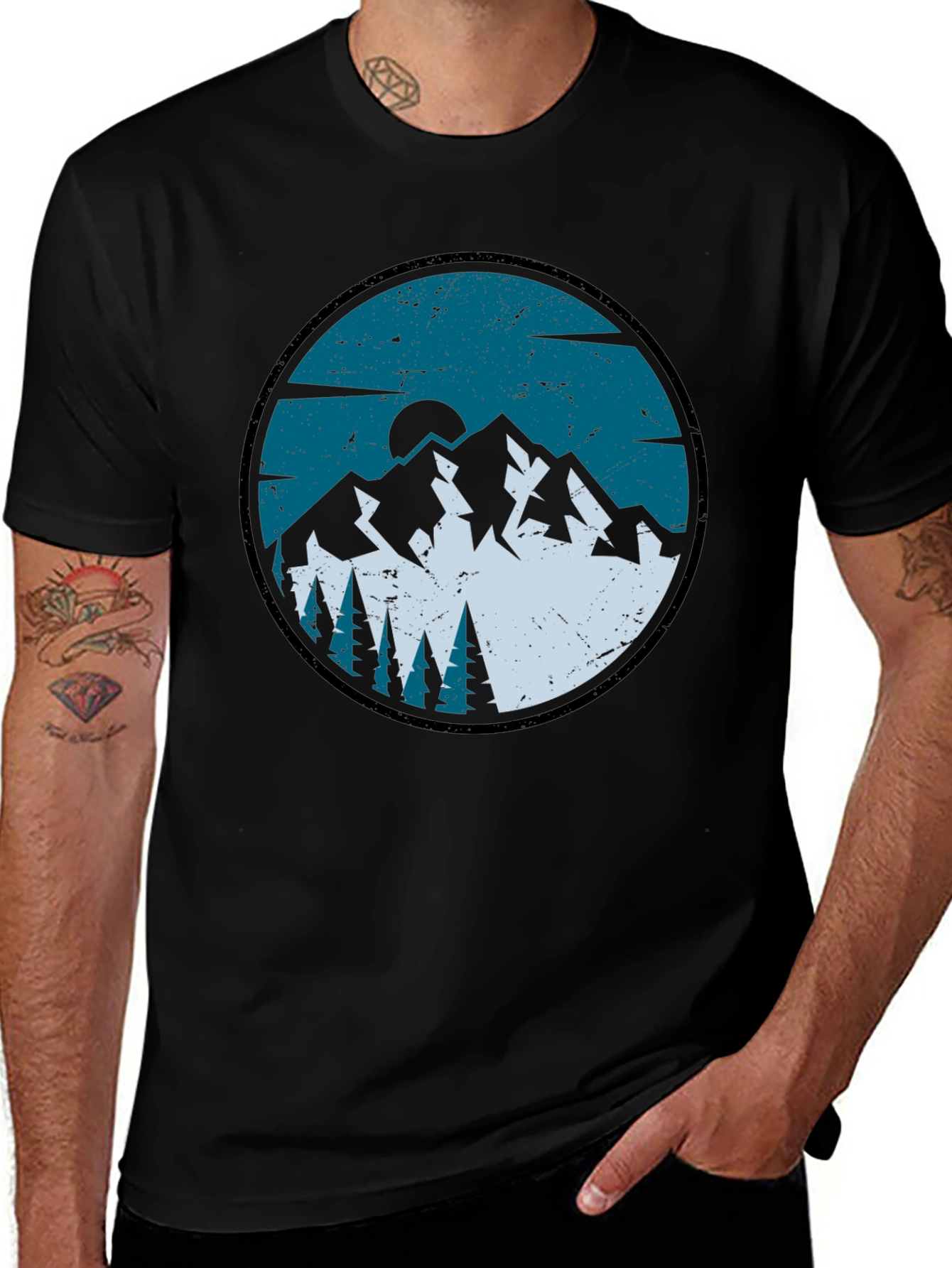 Variant 10 of Mountain Graphic Tee - Adventure Ready