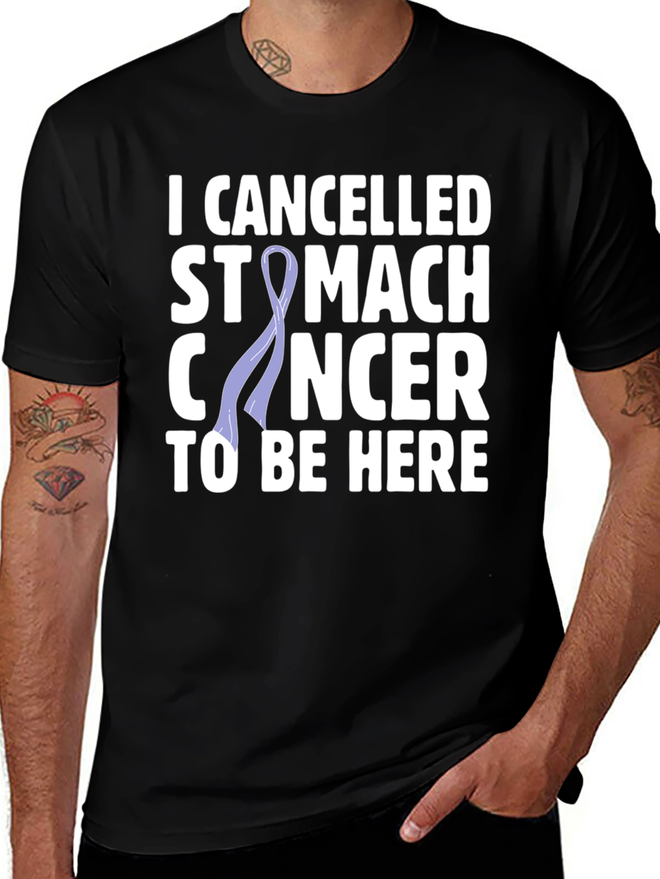 Variant 9 of Stomach Cancer Awareness T-Shirt 