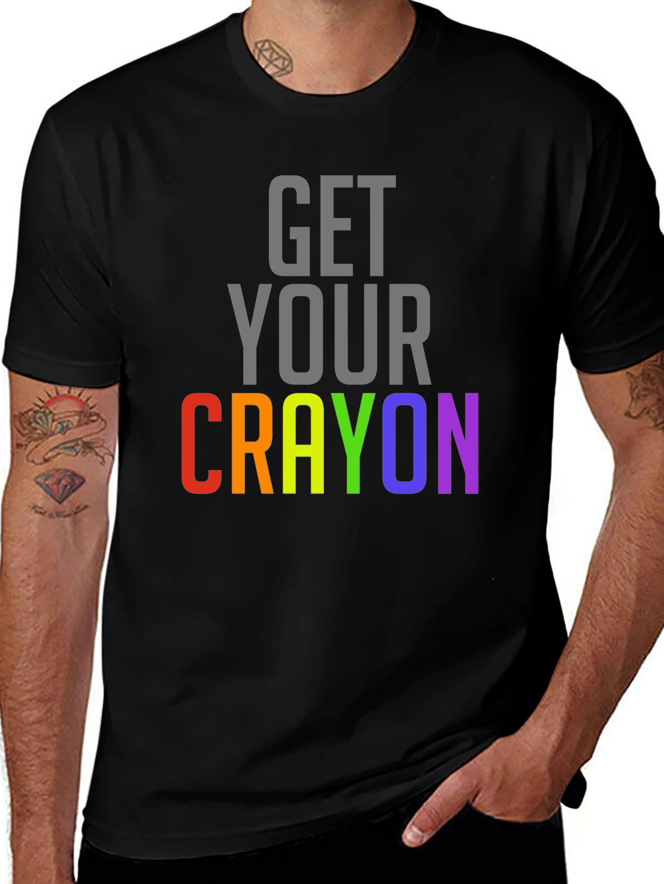 Get Your Crayon Pride T-Shirt