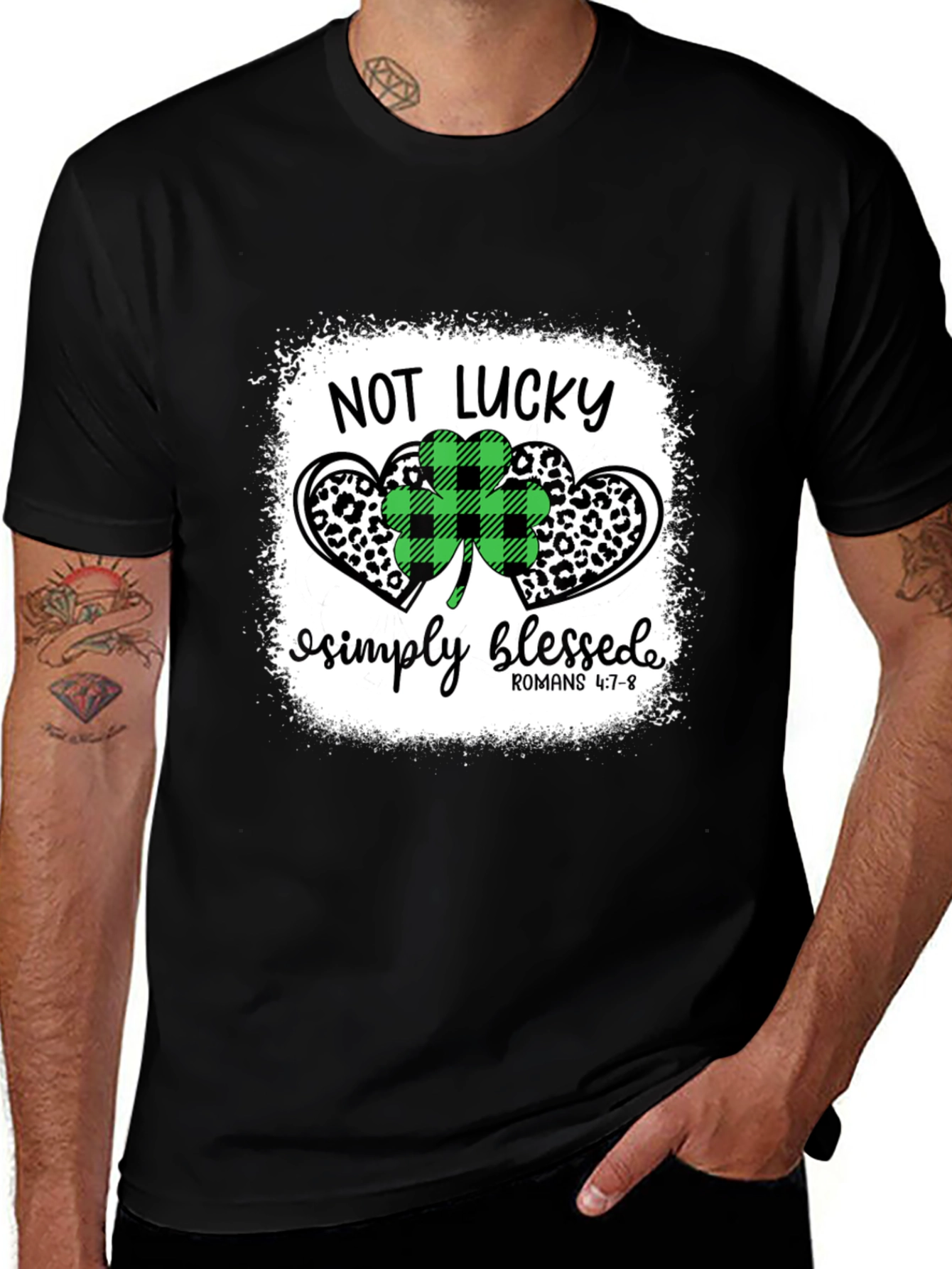 Variant 15 of Not Lucky Simply Blessed T-Shirt