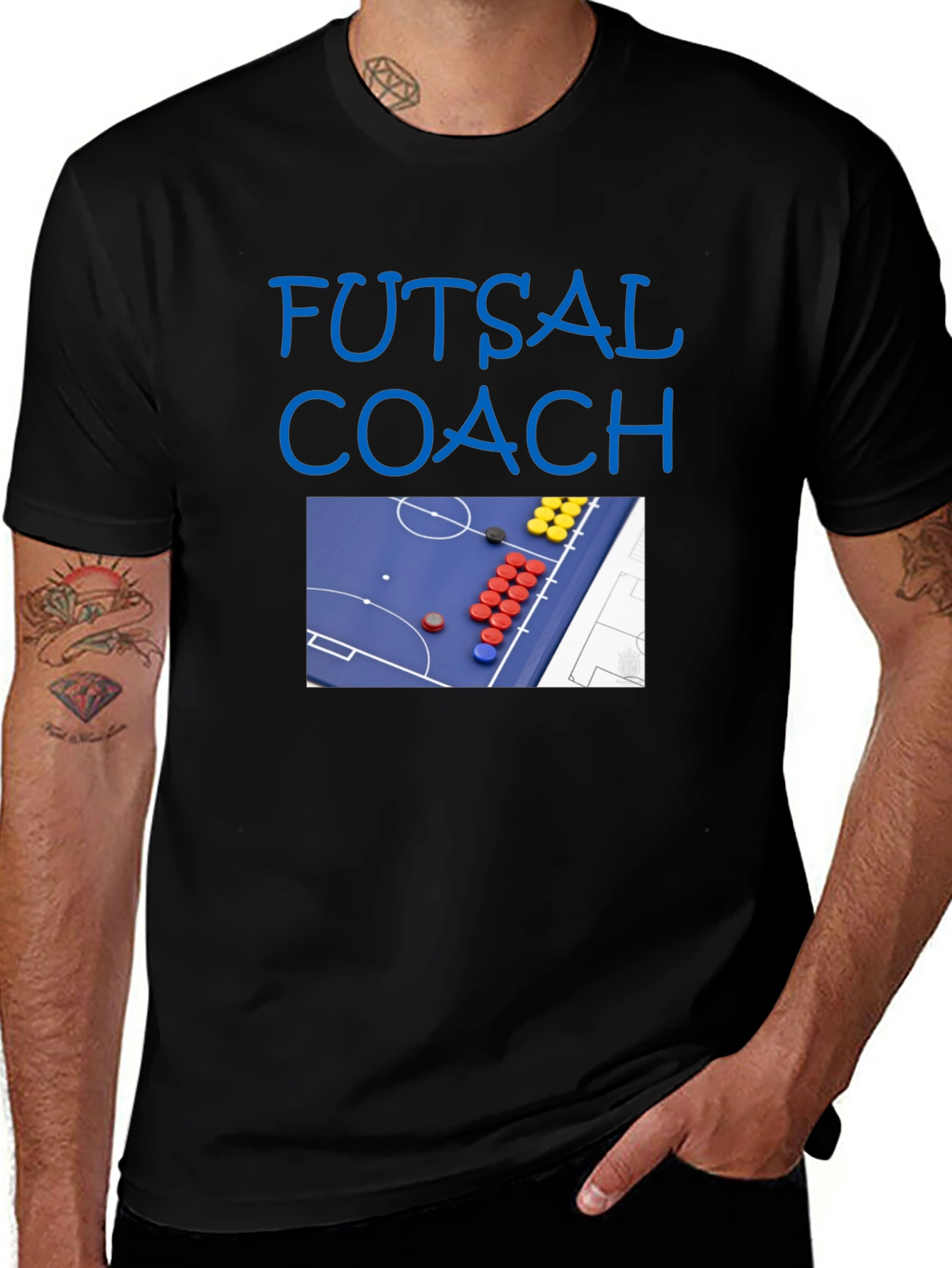 Variant 30 of Futsal Coach T-Shirt, Sportswear