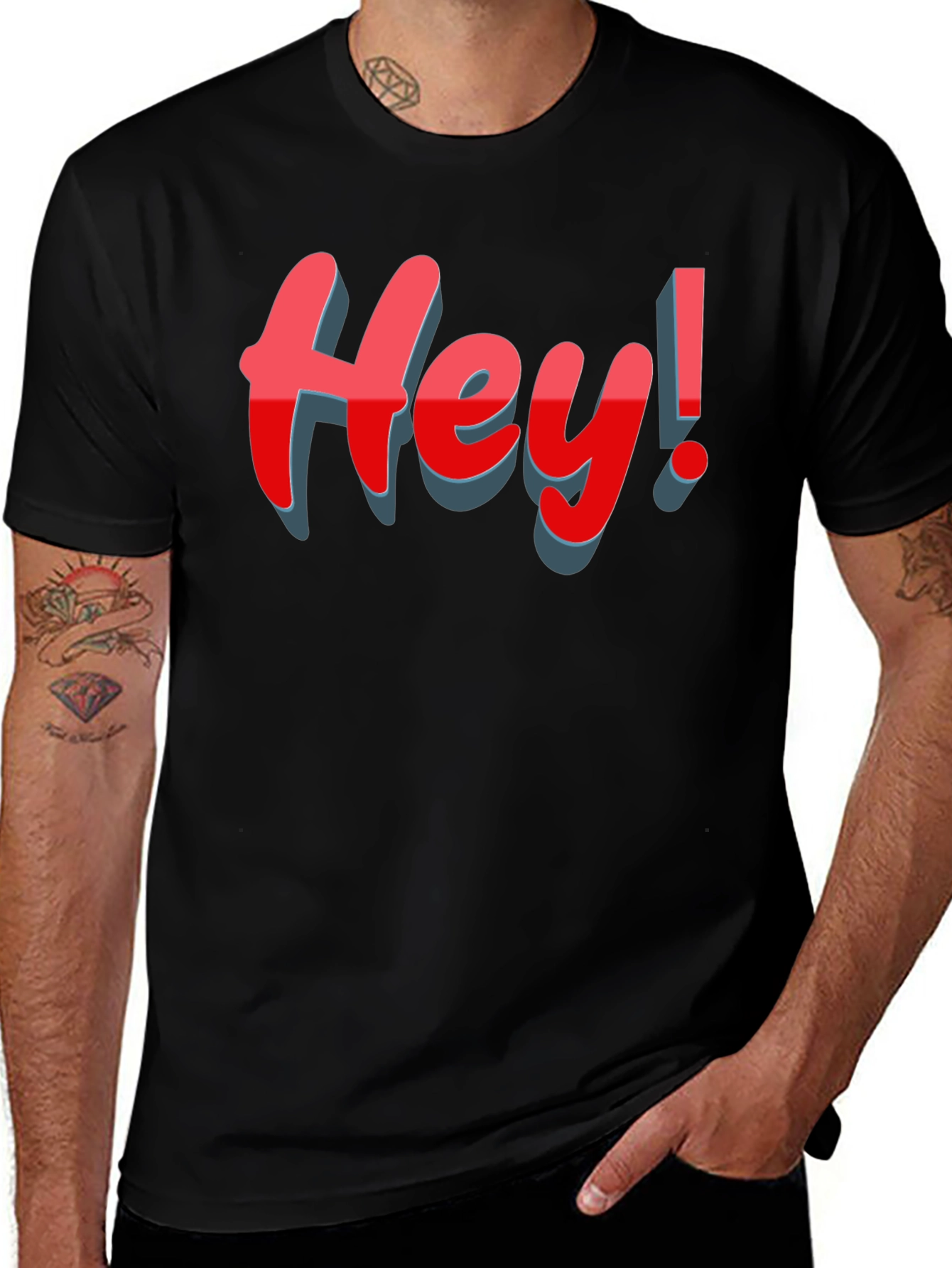 Variant 30 of Hey! Graphic T-Shirt - Stylish Casual Wear