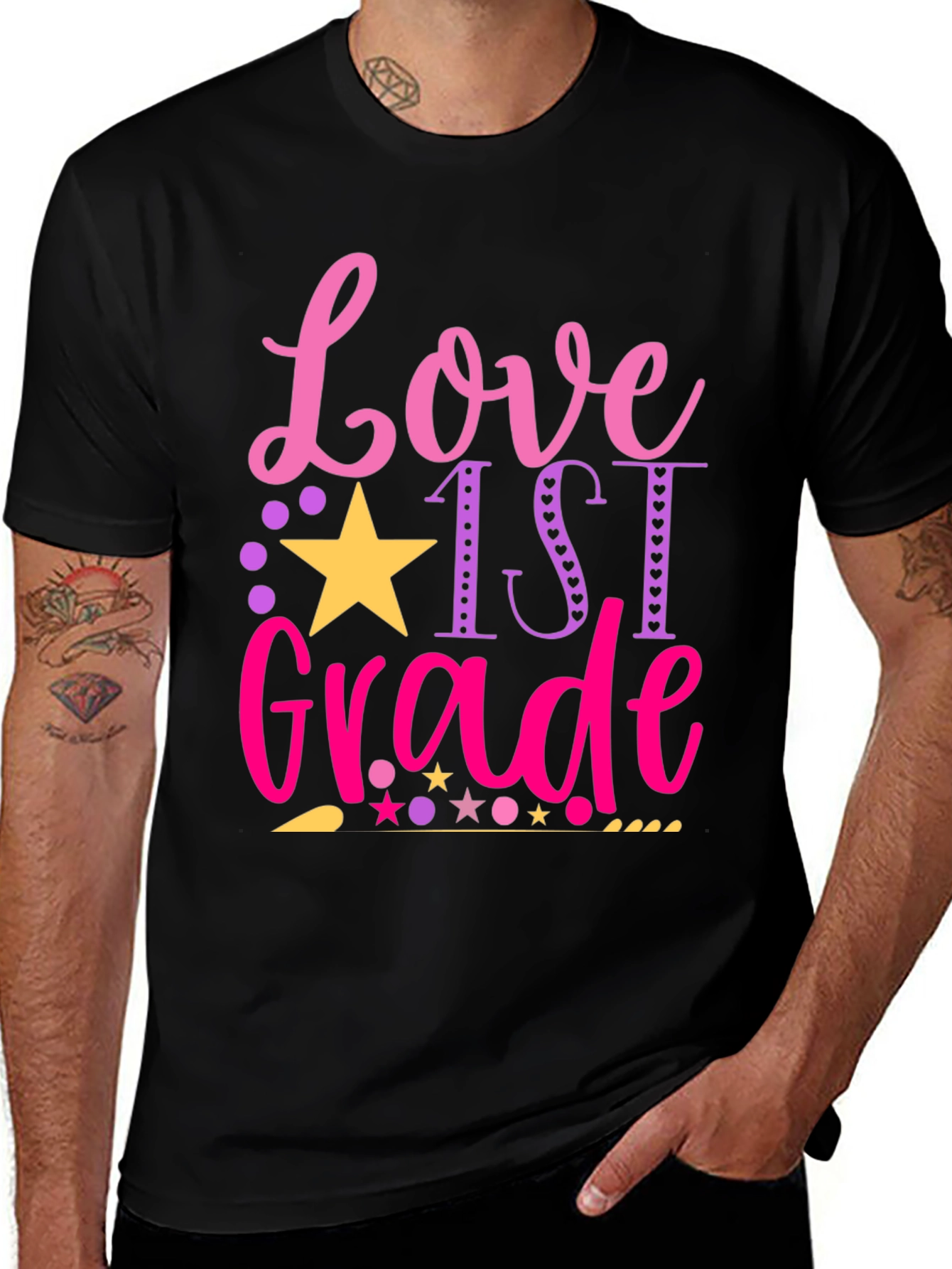 Variant 11 of Love 1st Grade T-Shirt
