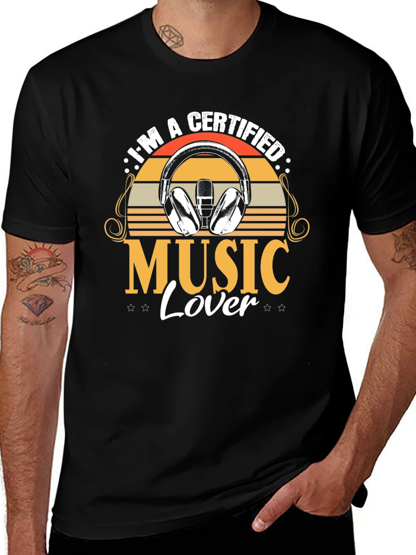Variant 11 of Certified Music Lover Graphic Tee
