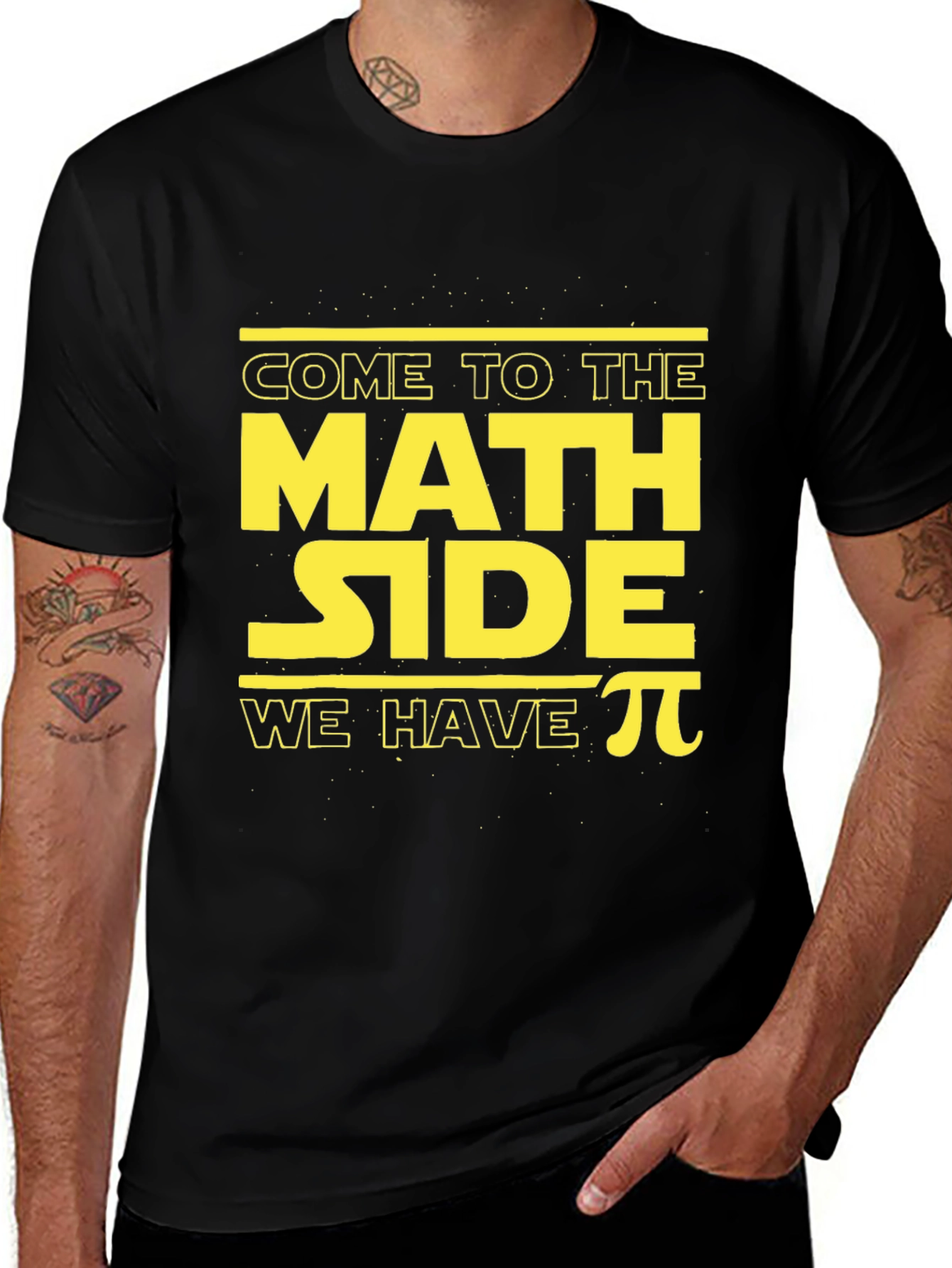 Math Side T-Shirt - Funny Math Pi Geek Tee