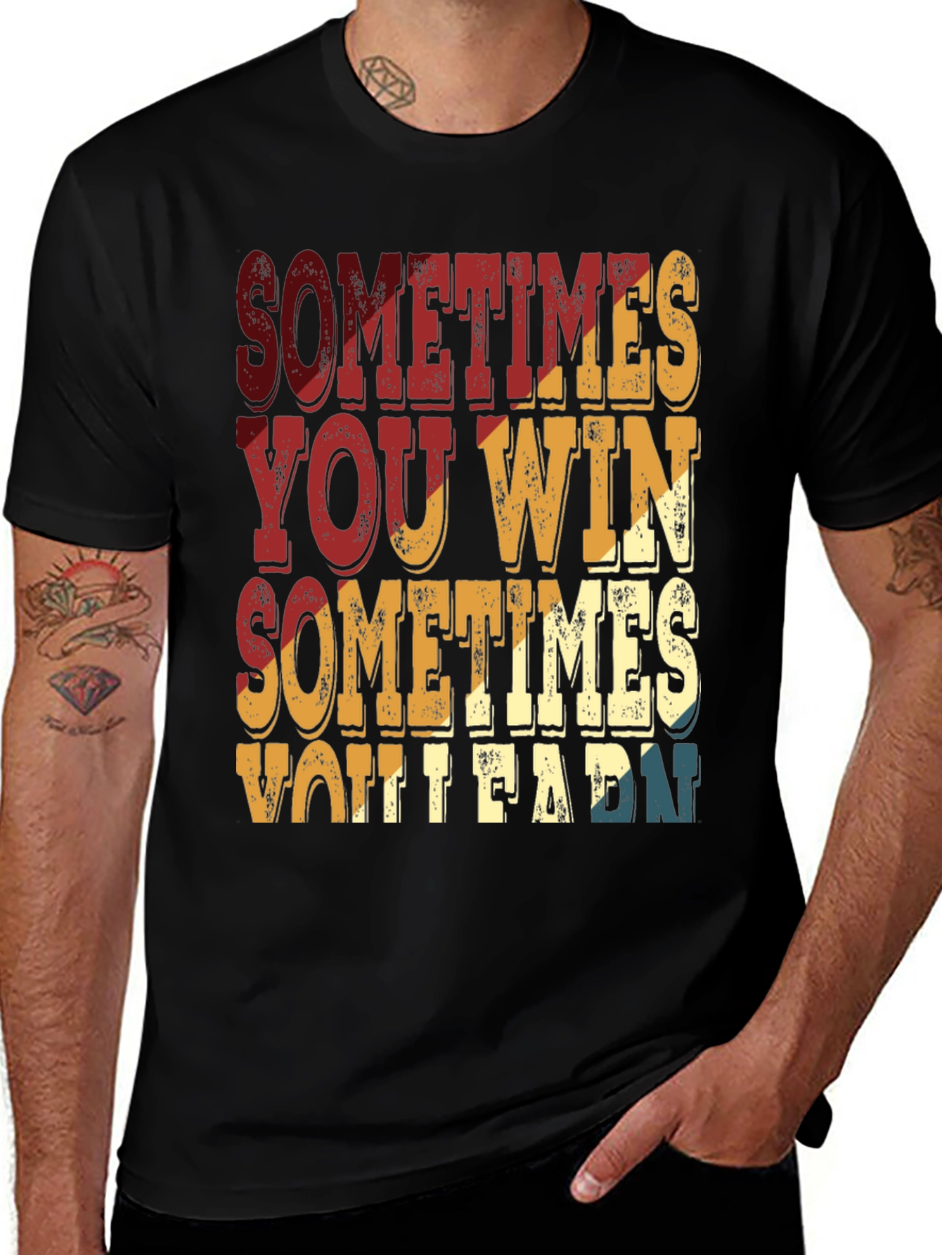 Variant 24 of Retro Sometimes You Win T-Shirt