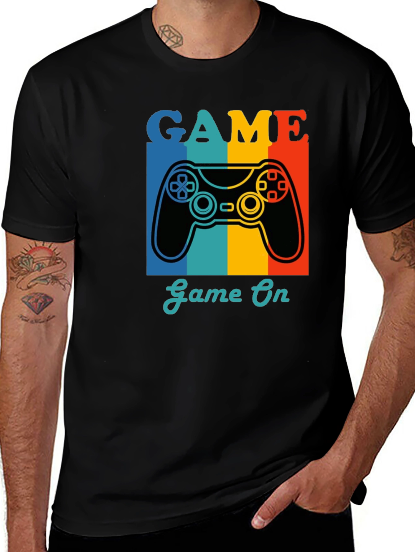 Variant 25 of Game On Retro Graphic Tee