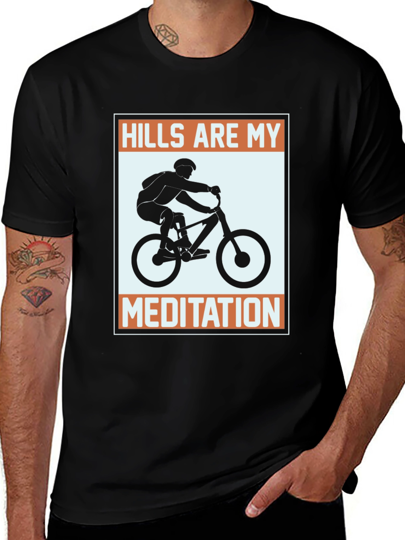 Variant 8 of Hills Are My Meditation Graphic Tee