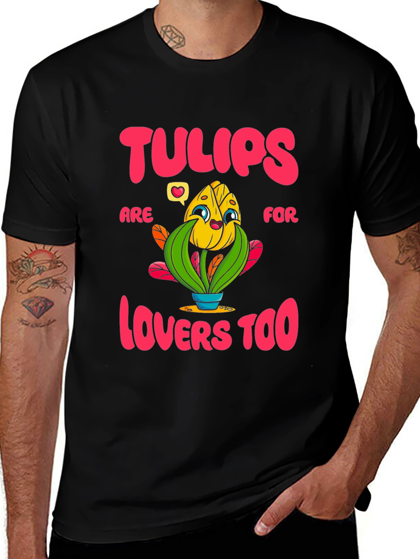 Variant 22 of Tulips Are for Lovers T-Shirt