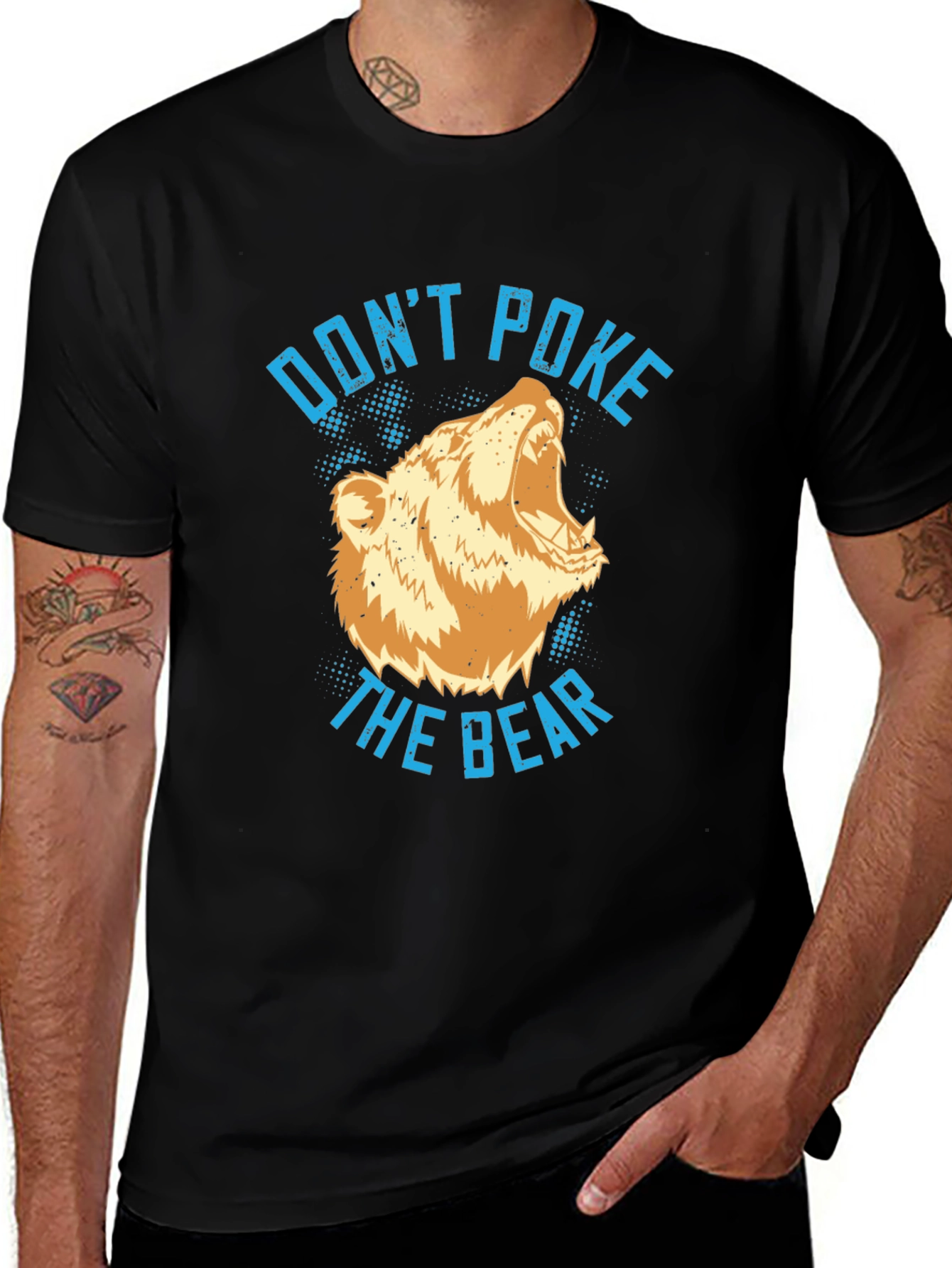 Variant 12 of Don't Poke the Bear Graphic Tee