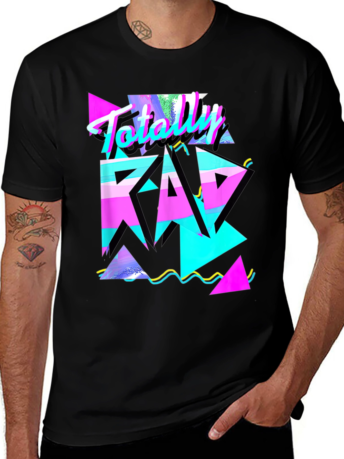 Variant 26 of Totally Rad Retro Graphic T-Shirt
