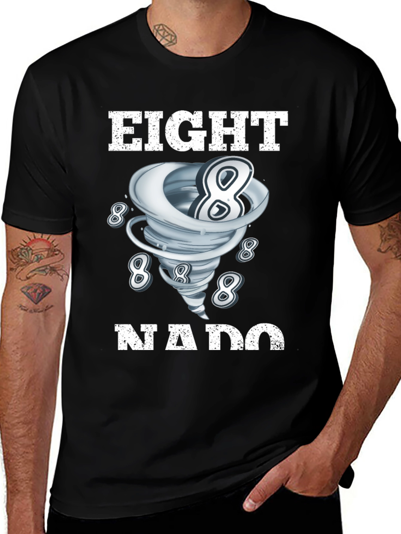 Eightnado T-Shirt - Tornado of Eights