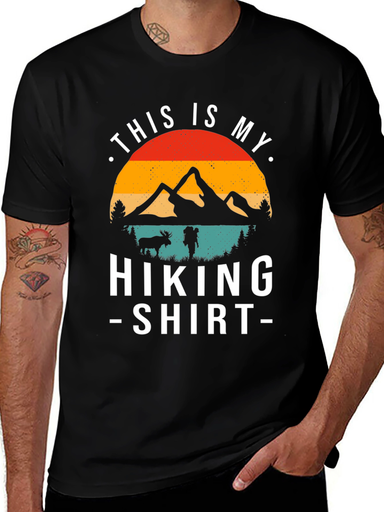 Variant 29 of Hiking Shirt - This is My Hiking Shirt