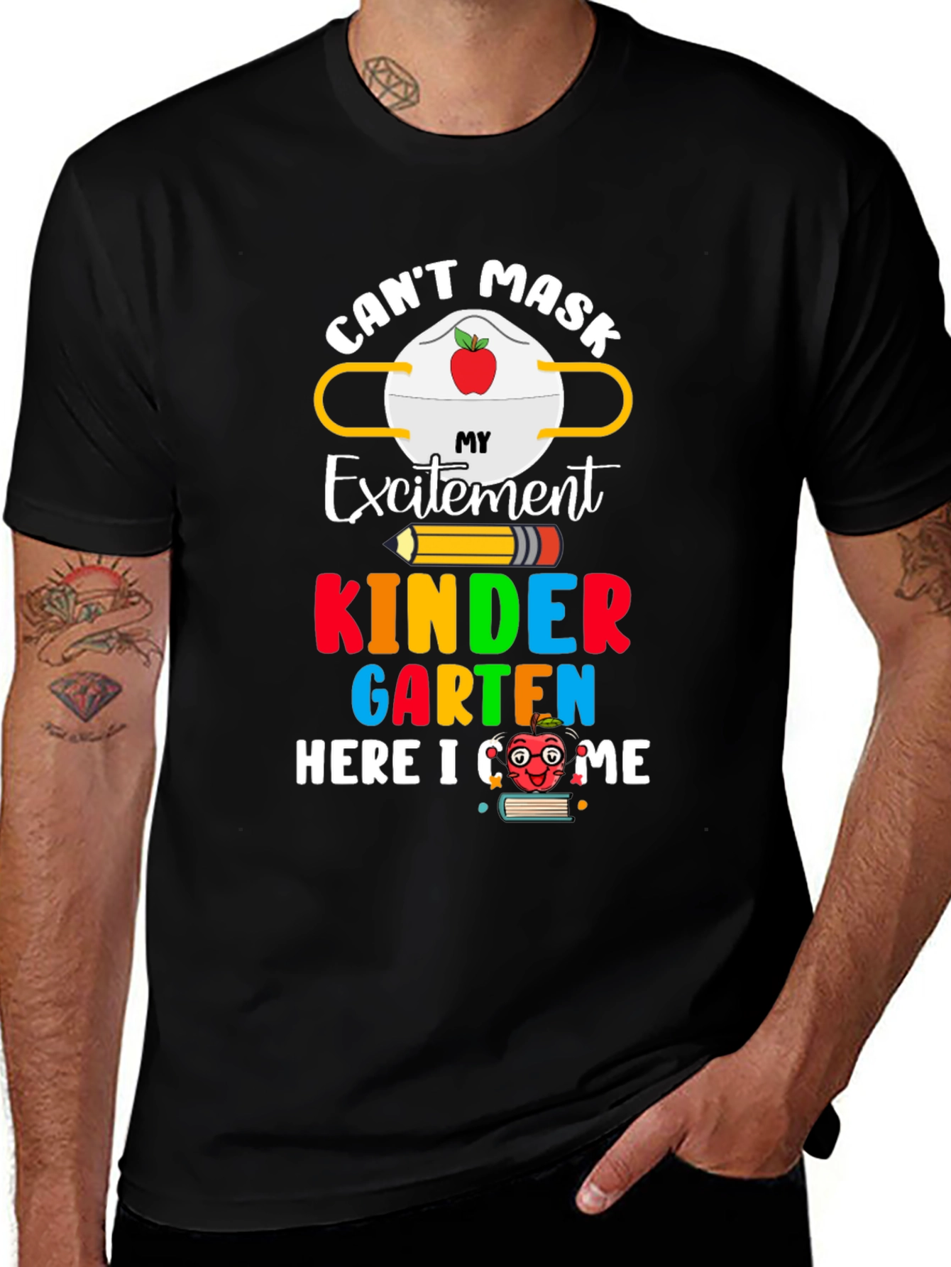 Kindergarten Excitement Graphic Tee