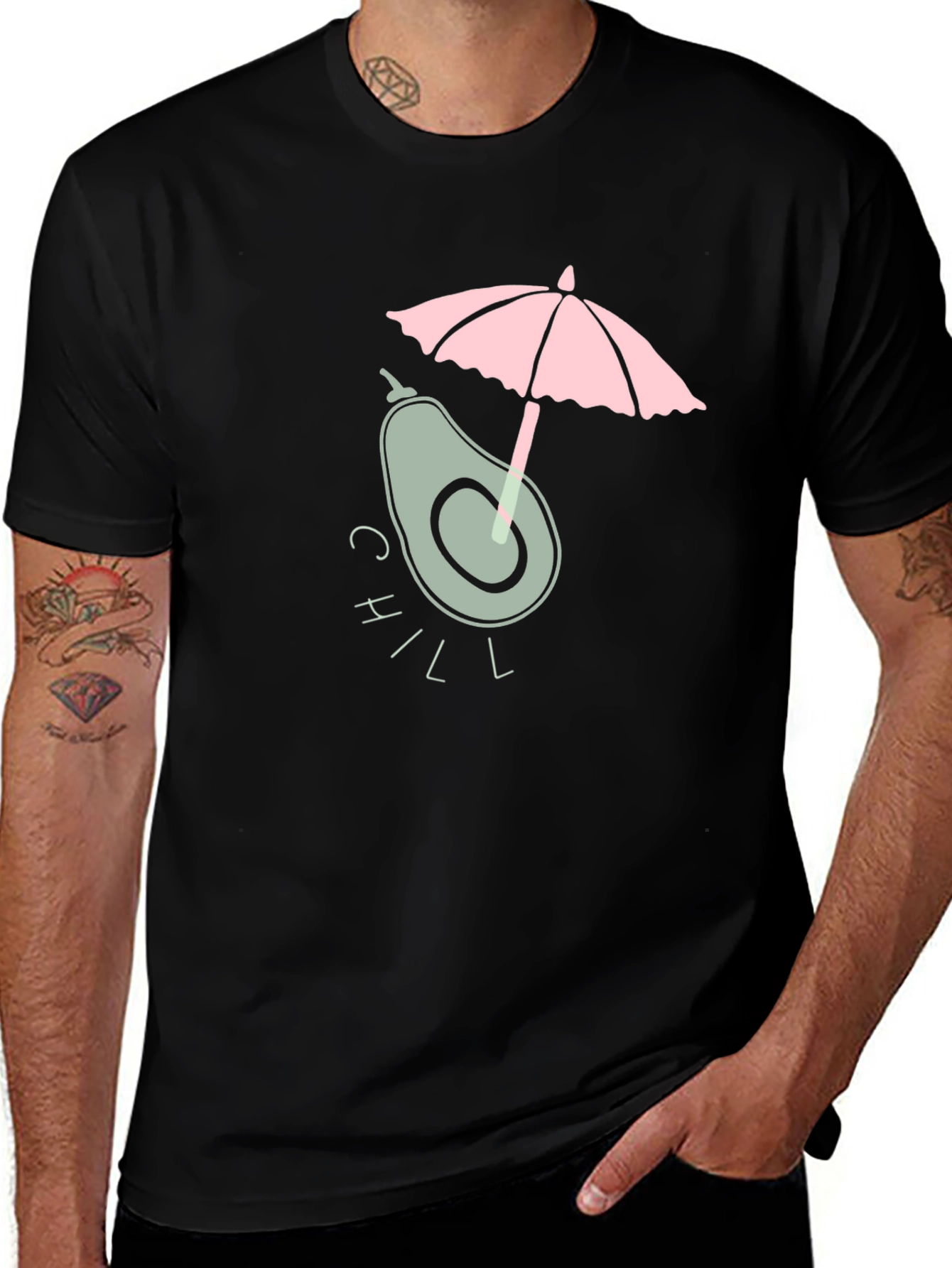 Variant 5 of Chill Avocado T-Shirt