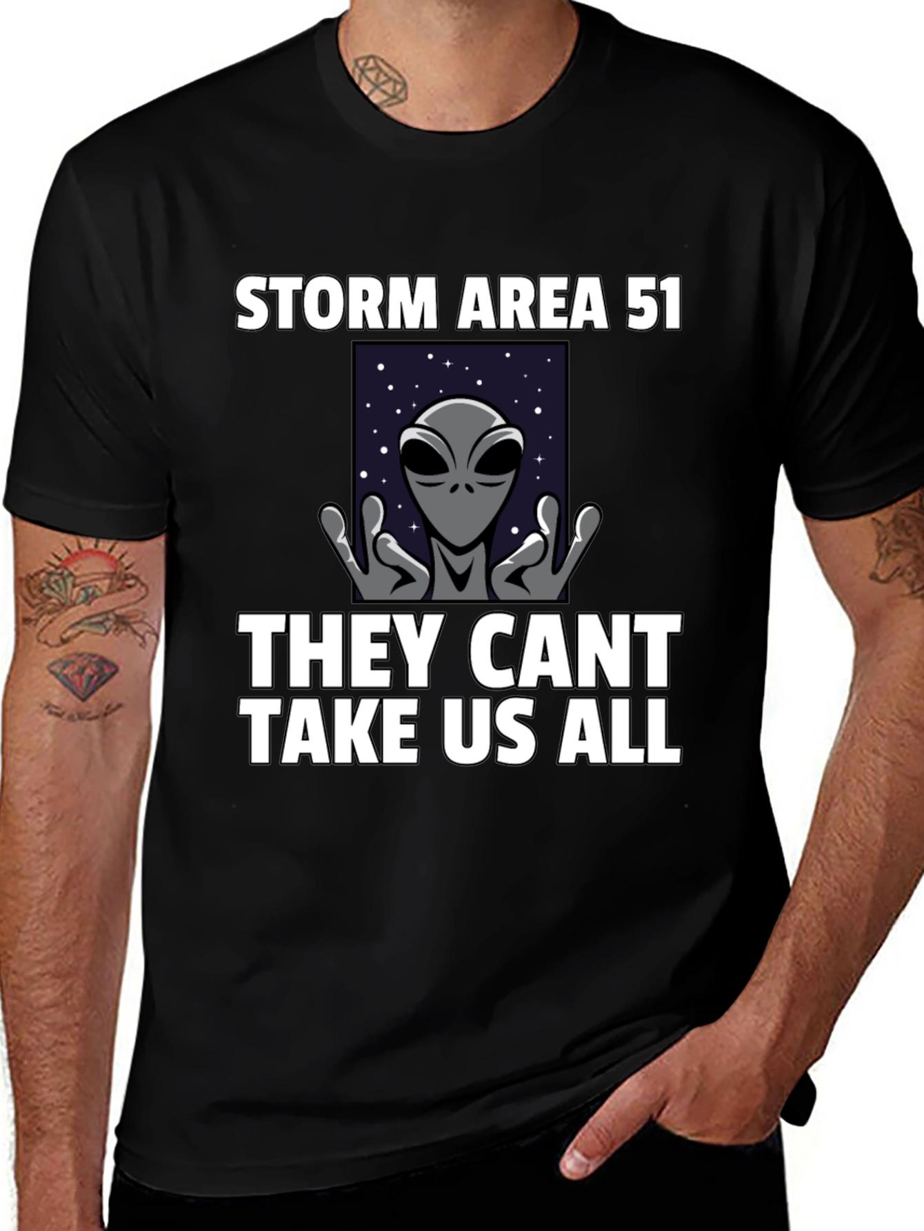 Variant 18 of Storm Area 51 Alien Graphic T-Shirt