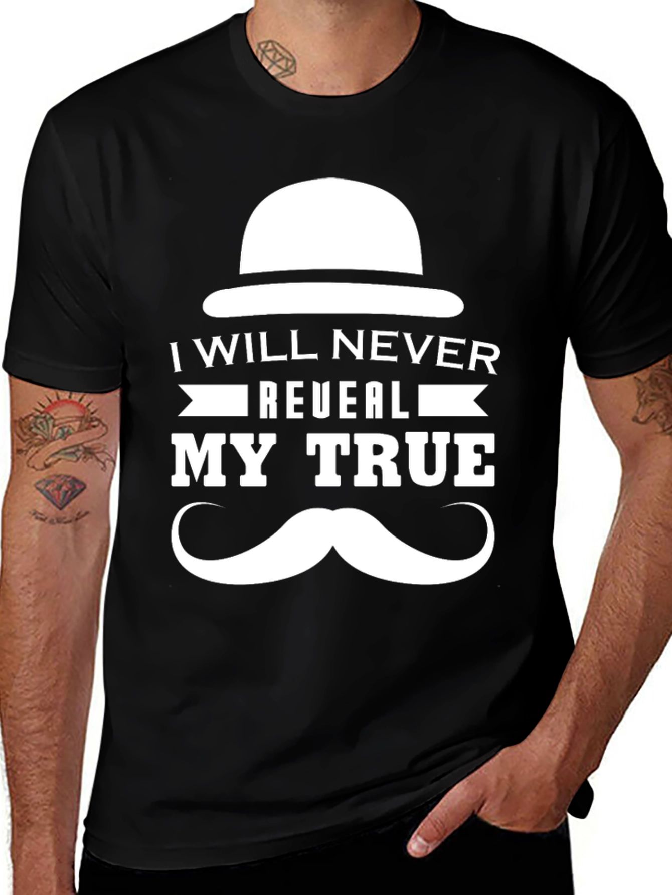 Variant 19 of I Will Never Reveal My True Identity T-Shirt