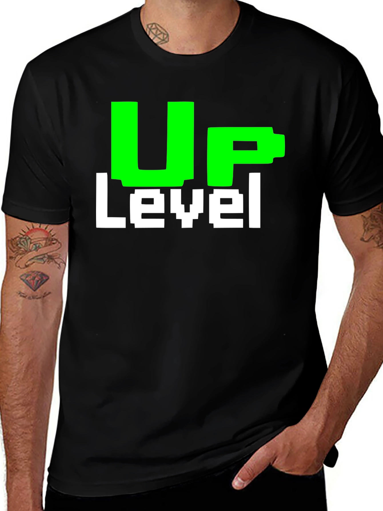 Variant 18 of Up Level Graphic T-Shirt