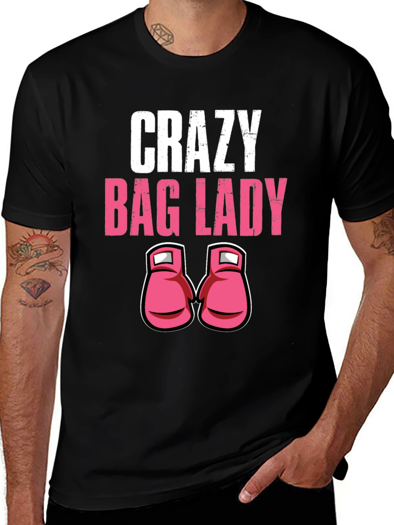 Variant 9 of Crazy Bag Lady T-Shirt