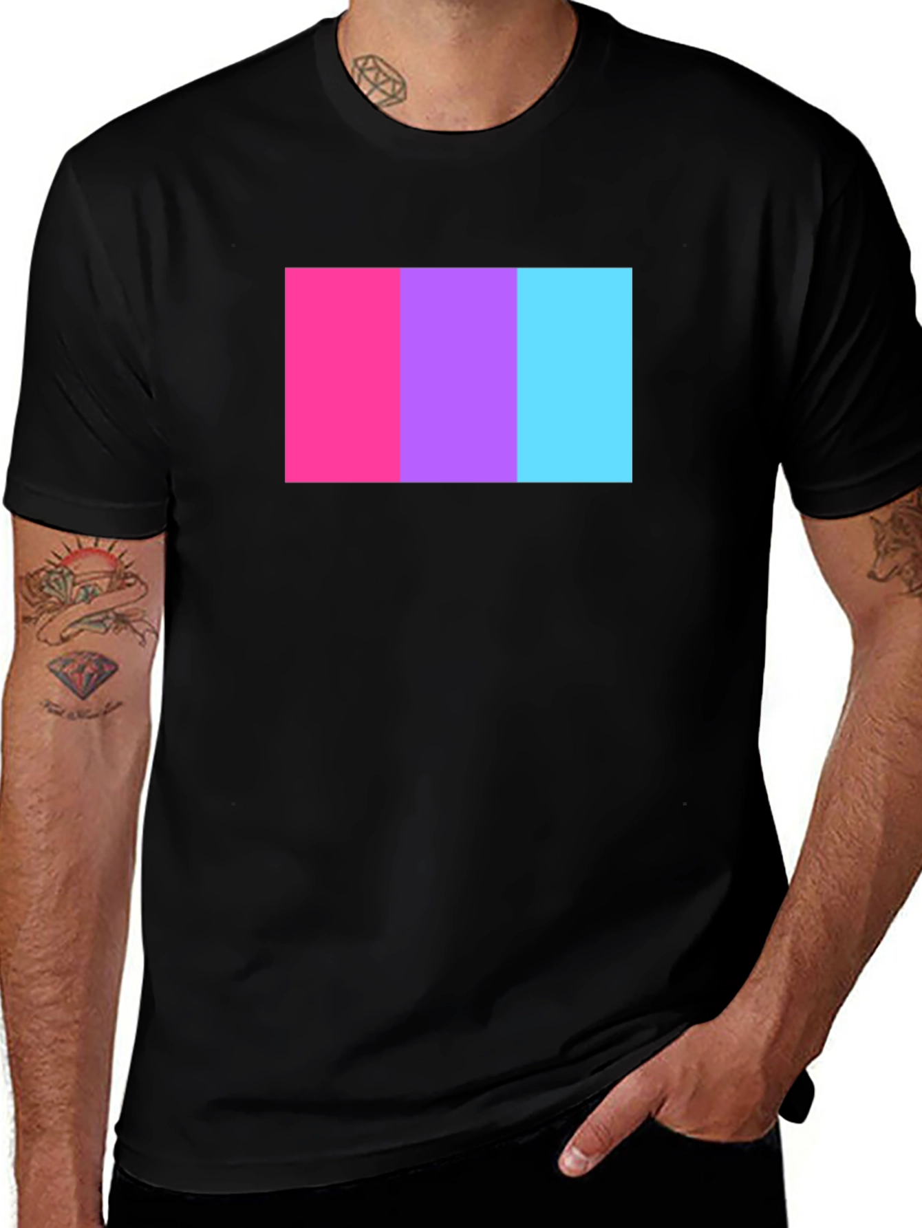Variant 22 of Bisexual Pride T-Shirt - Bold Graphic Tee