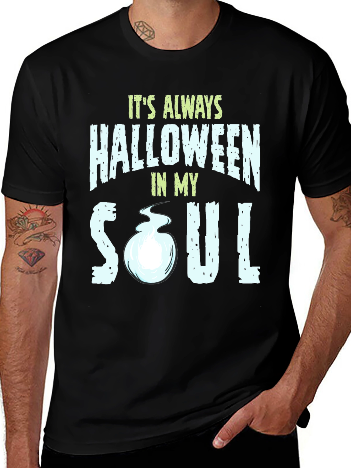 Variant 27 of Halloween Soul Graphic Tee