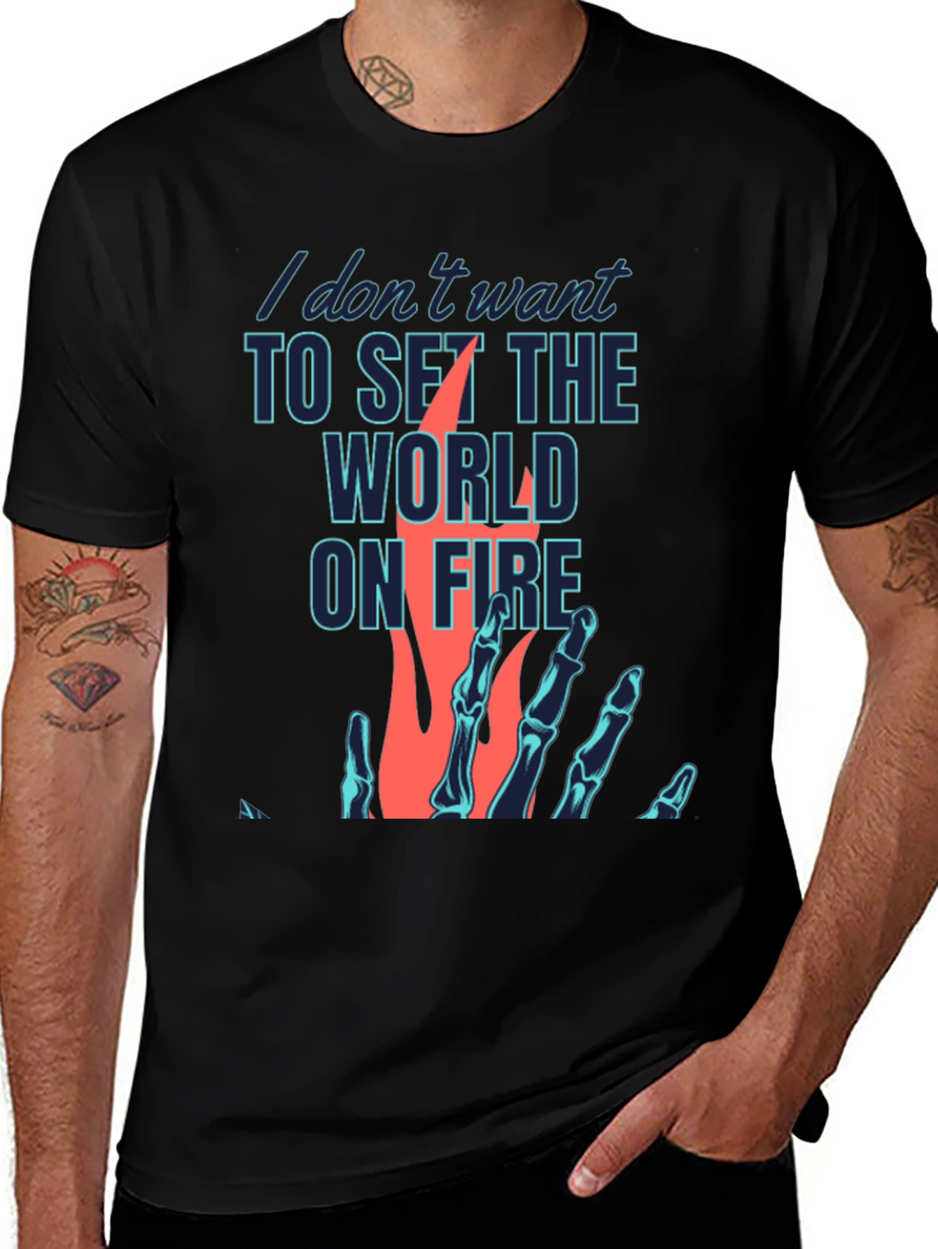 Variant 5 of Set the World on Fire Graphic Tee