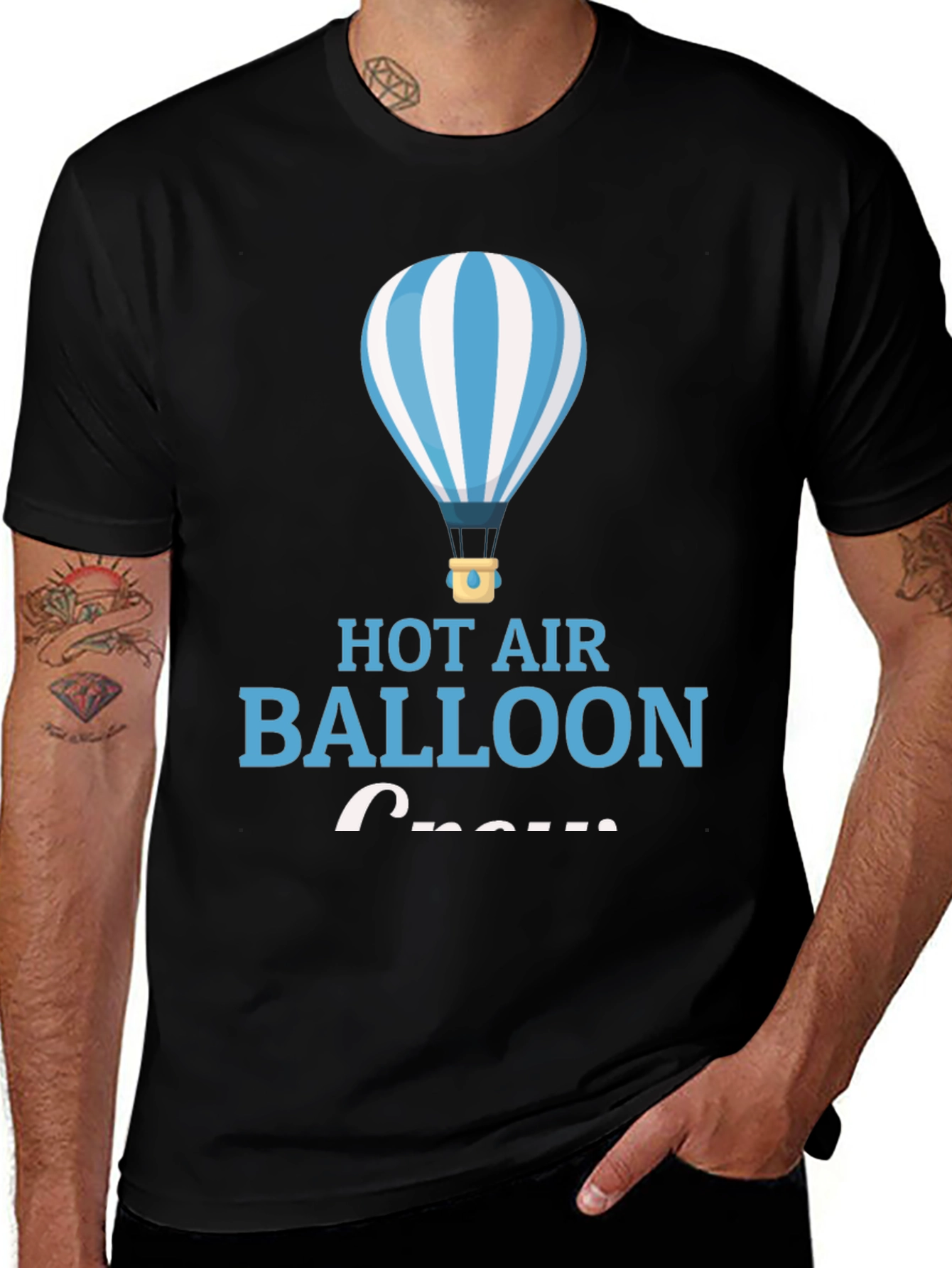 Variant 10 of Hot Air Balloon Graphic T-Shirt