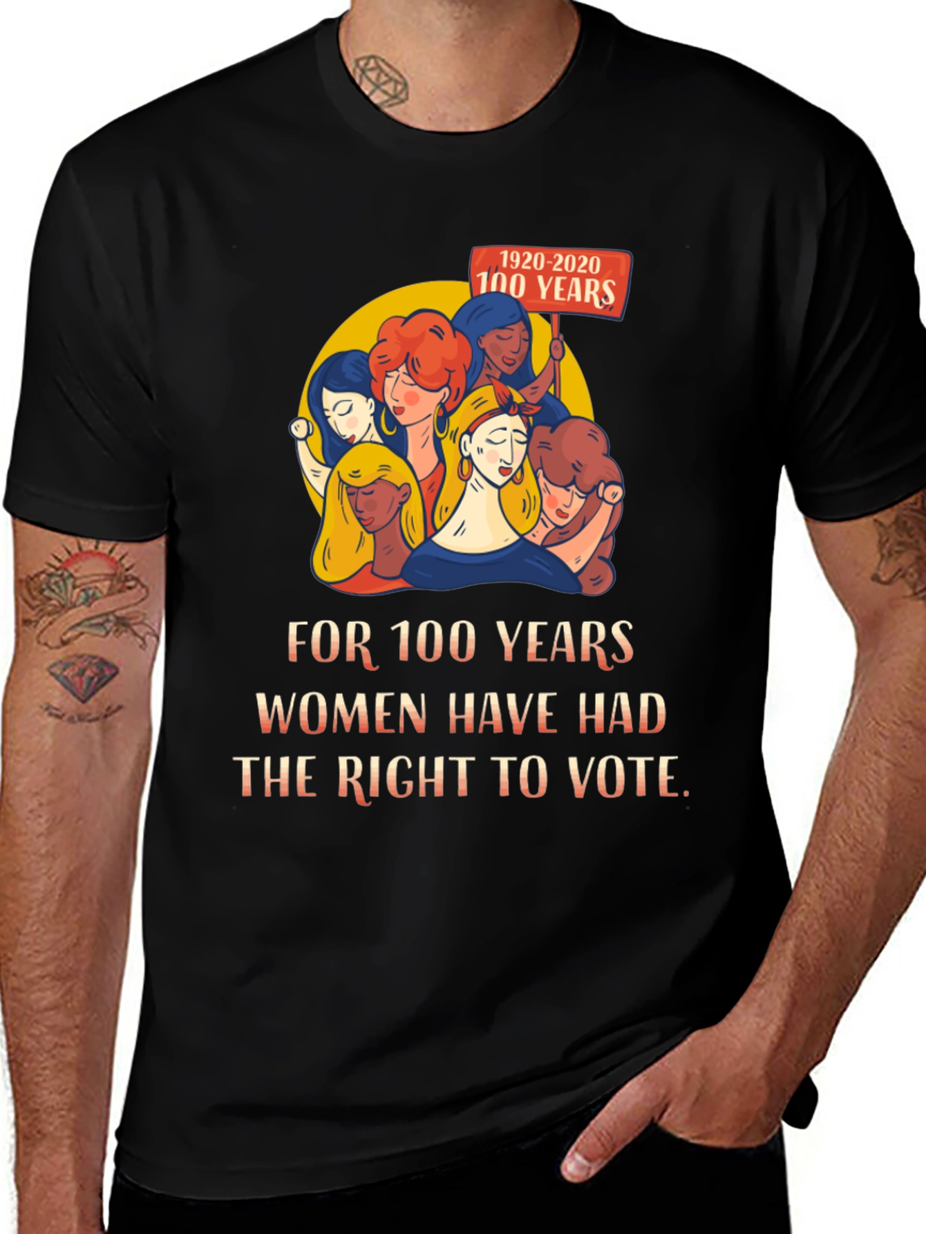 Women's Right to Vote Graphic T-Shirt