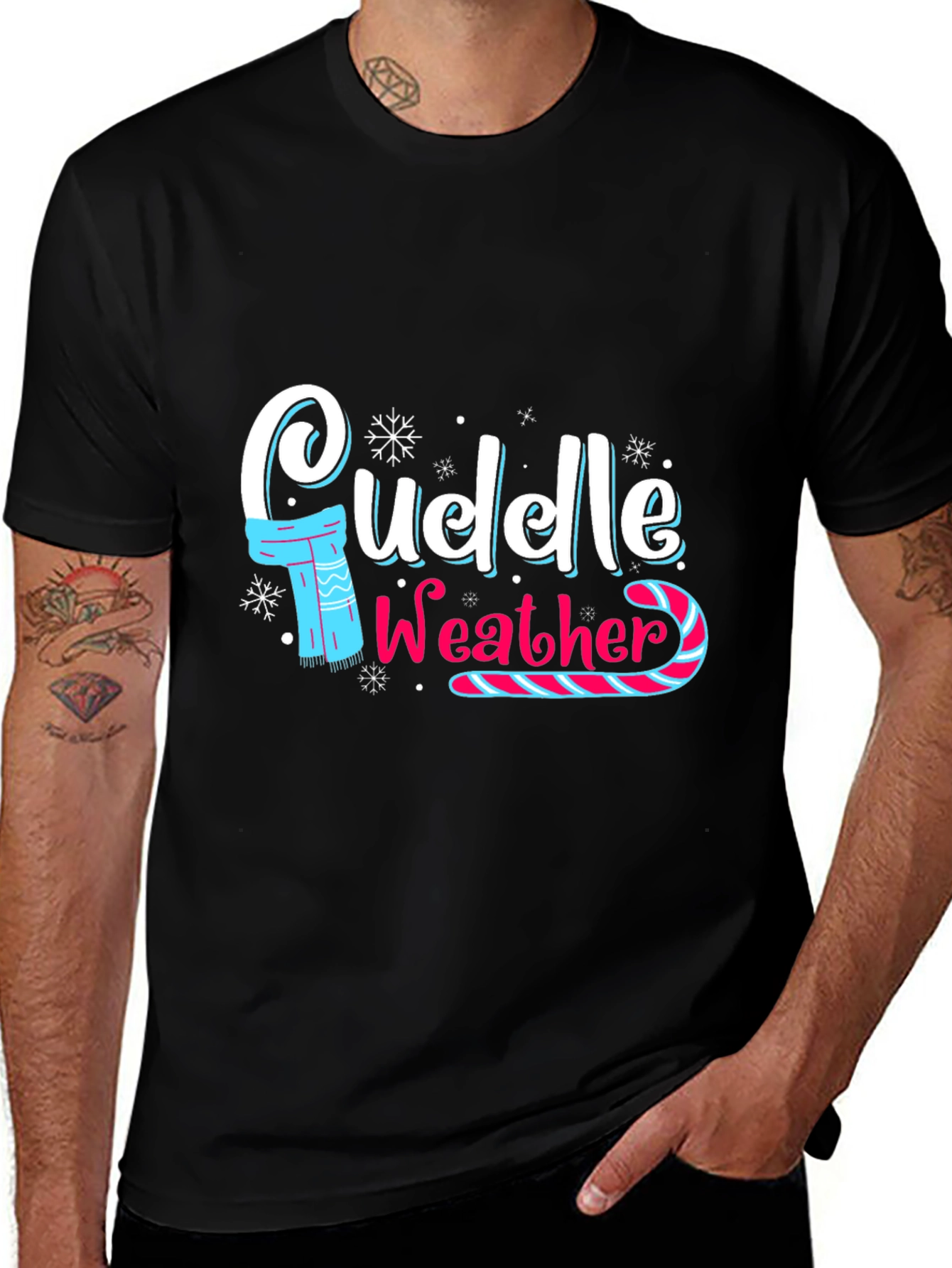 Variant 29 of Cuddle Weather Graphic T-Shirt