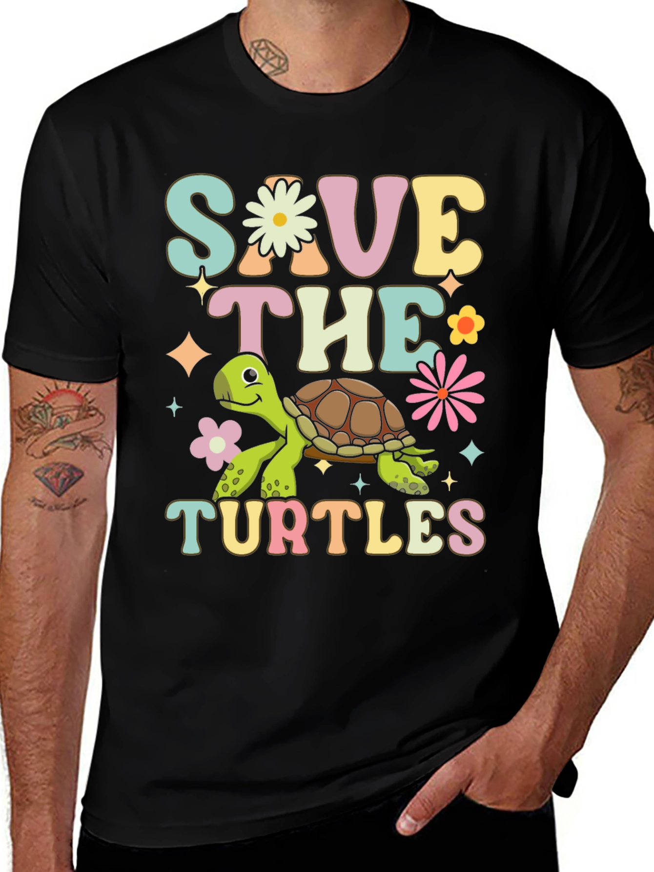 Variant 29 of Save The Turtles T-Shirt