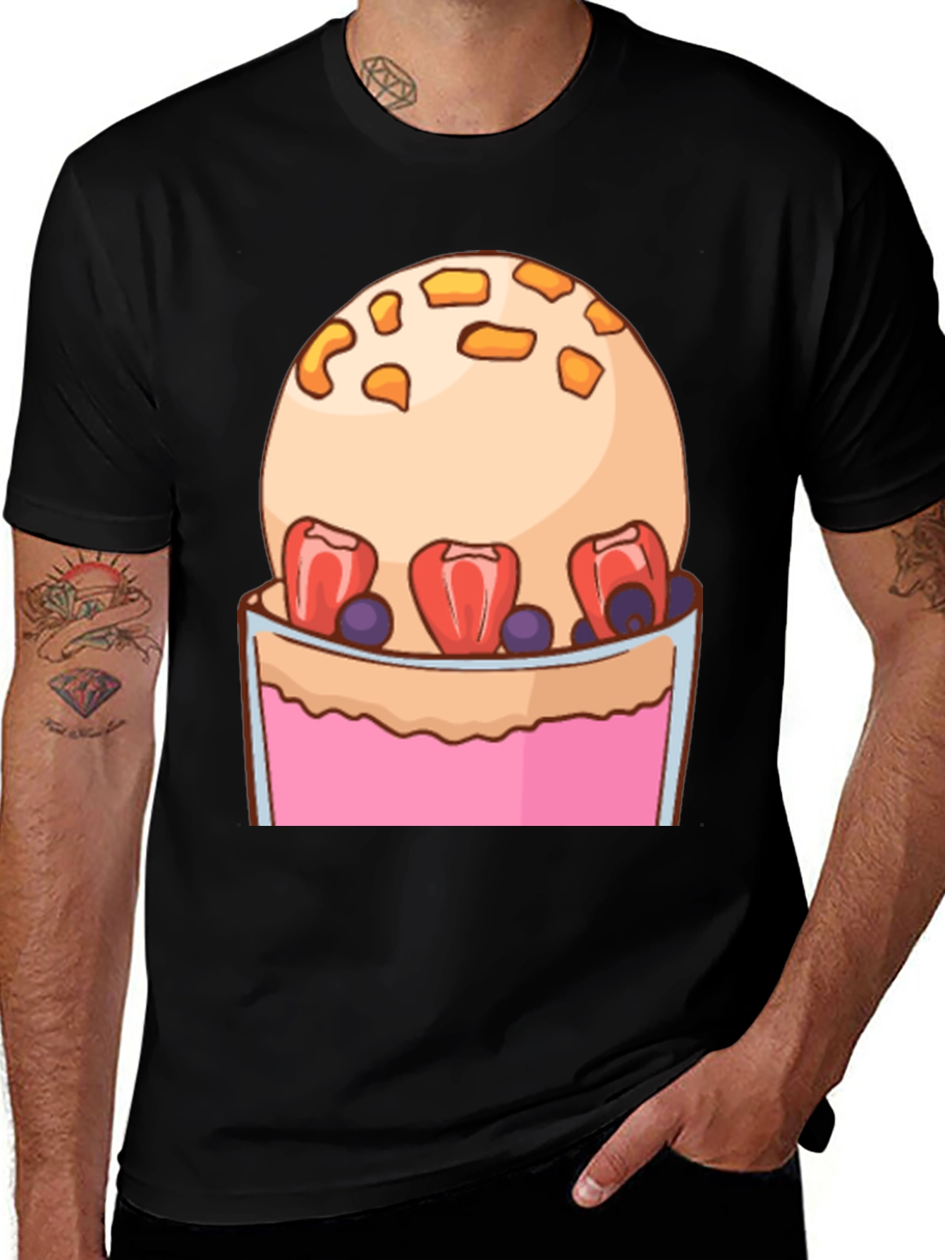Variant 28 of Dessert Graphic Tee - Sweet Style!