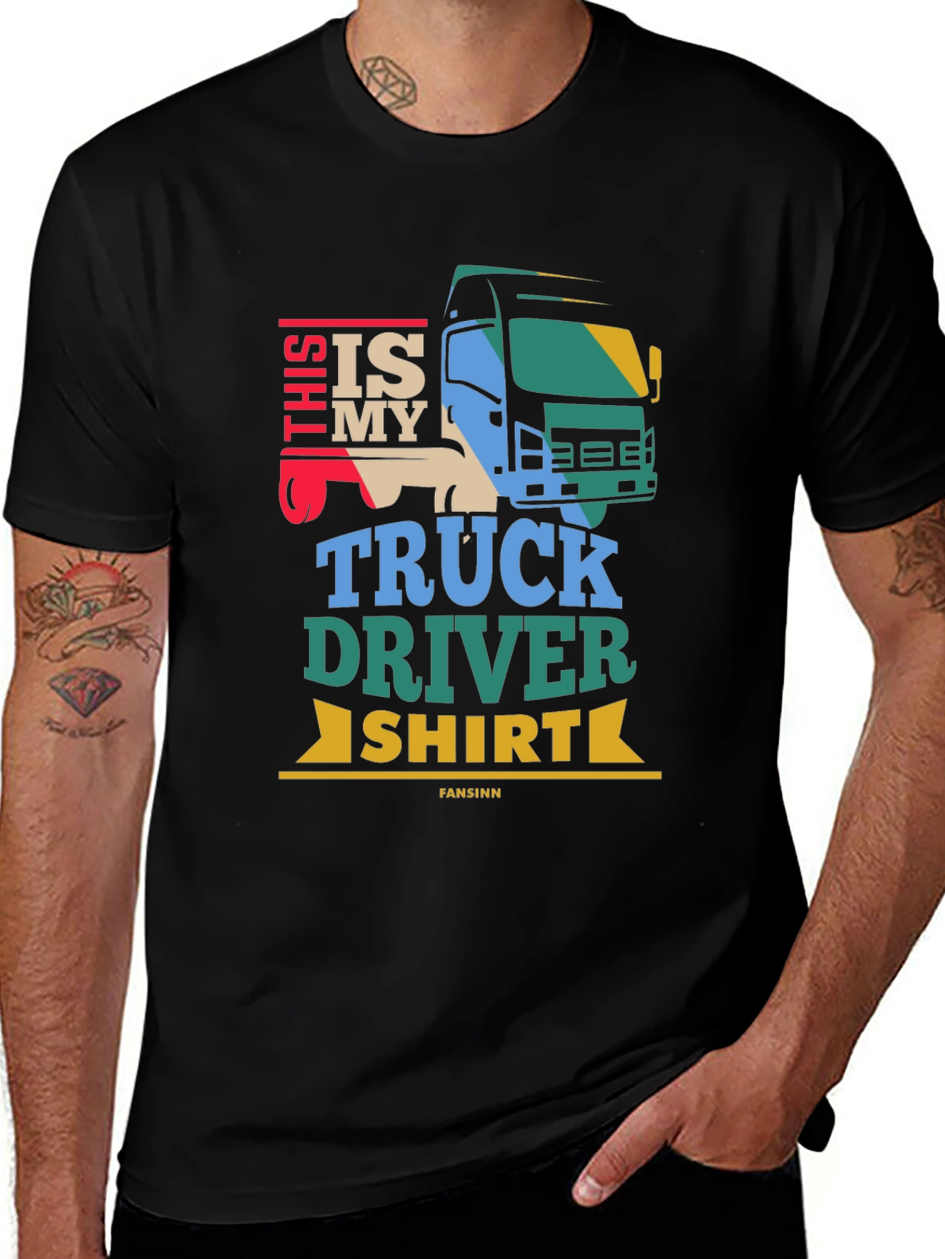 Variant 21 of Truck Driver Shirt - Fun Novelty Tee