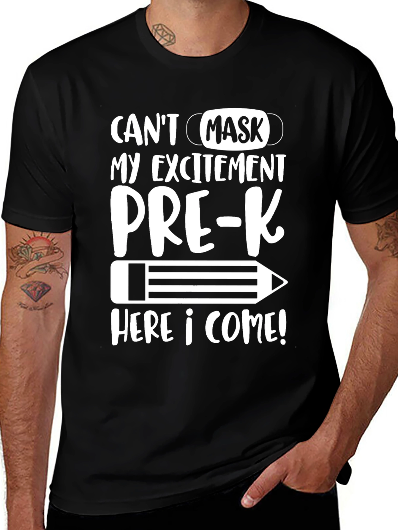 Pre-K Mask Excitement T-Shirt