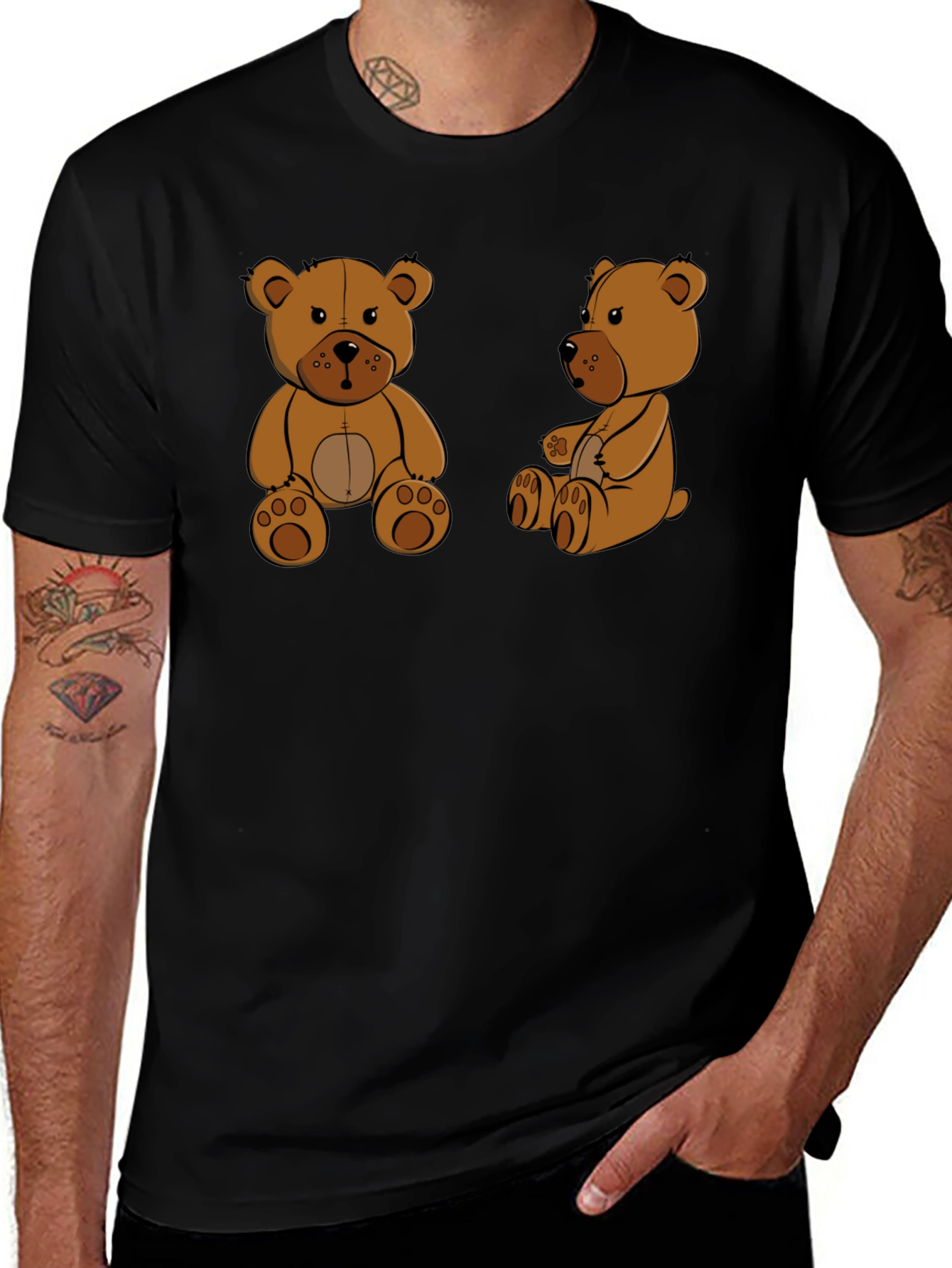 Variant 8 of Teddy Bear Graphic Tee